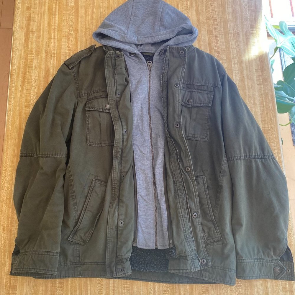 Levi's Mens Cotton Hoody Sherpa Trucker